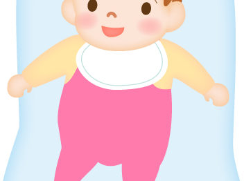 椅子に座る赤ちゃん、チェアベルト