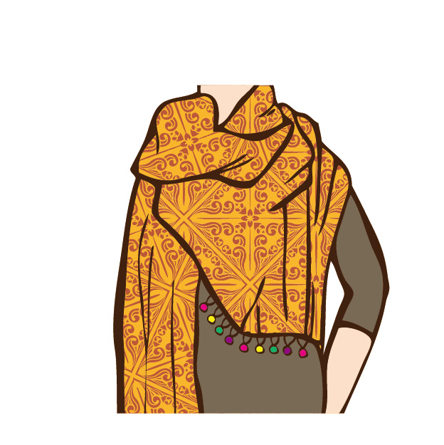 水入らずで選ぶ母の日プレゼントは2000円の「オレンジ色のストール」。高価じゃなくて、思い出作りはプライスレス