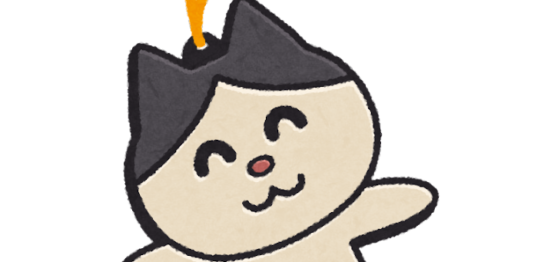 オリジナルタグのストラップを手作りして、同僚の幼稚園の子供にプレゼントしました。