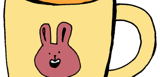 手作りのコーヒーカップ